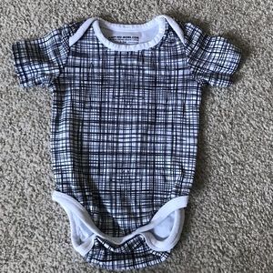 Organic Cotton Short Sleeve Onesie 0-3m